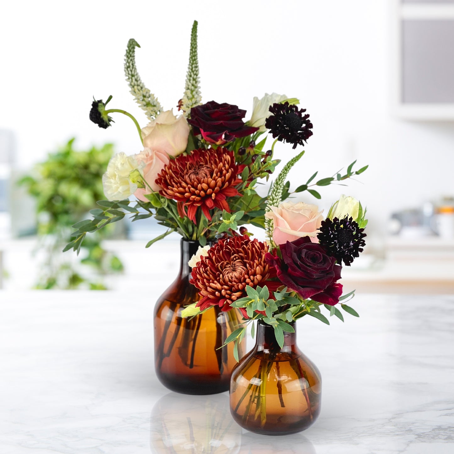 auburn accent bud vases
