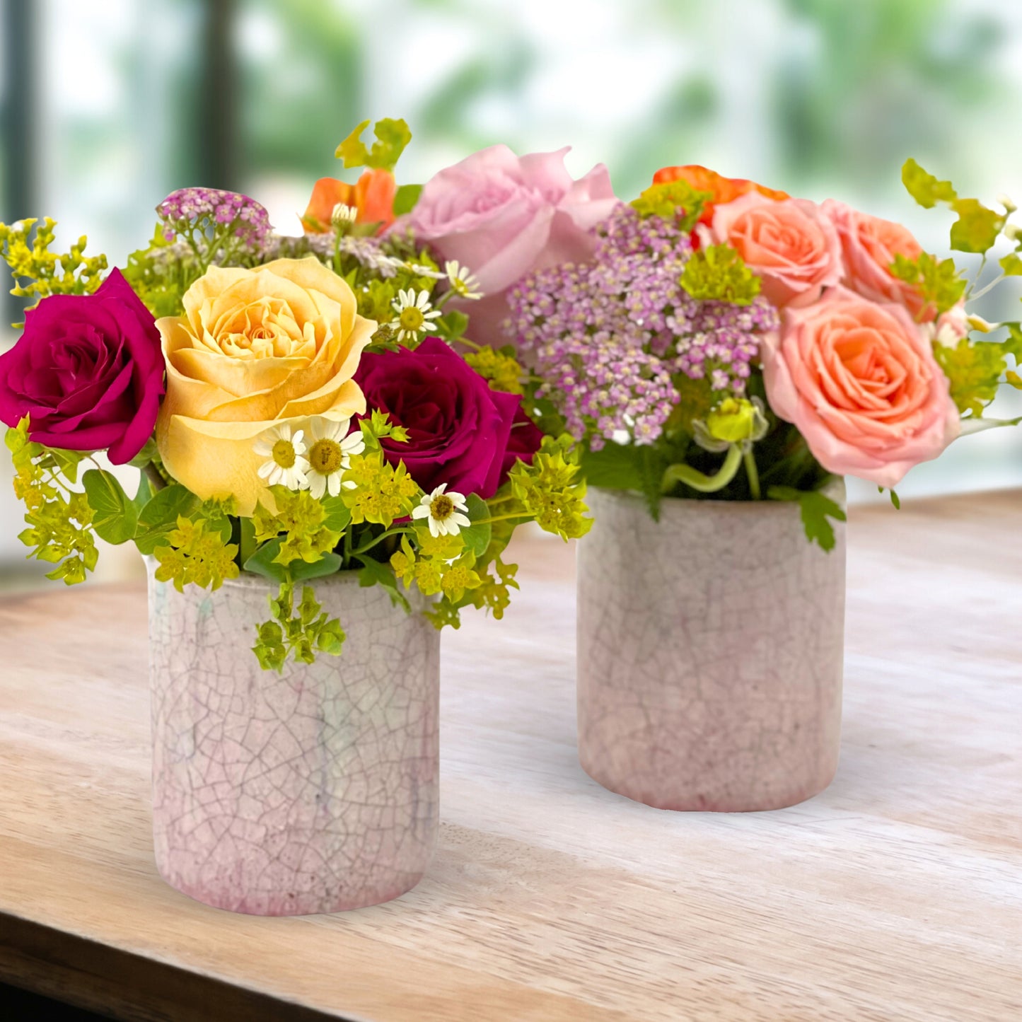 garden spritz bud vases