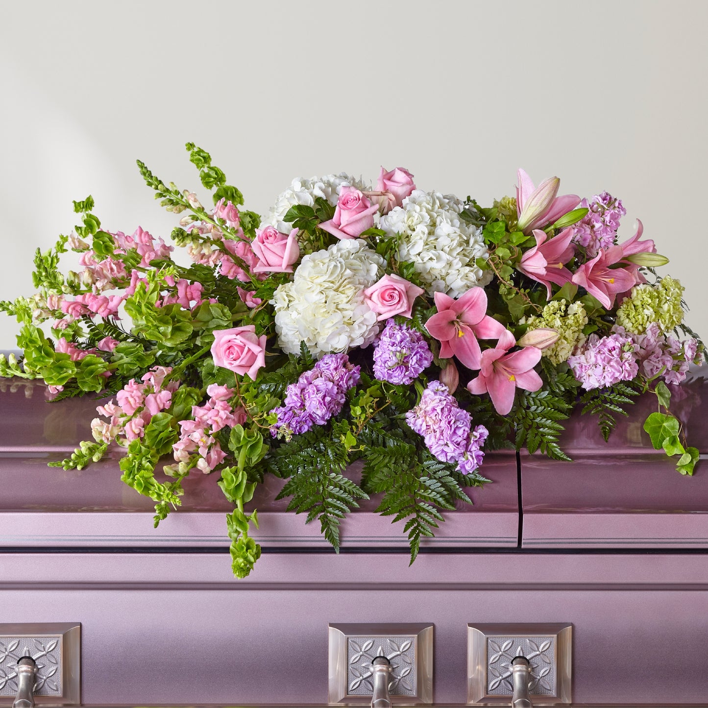 my only hope - sympathy casket spray