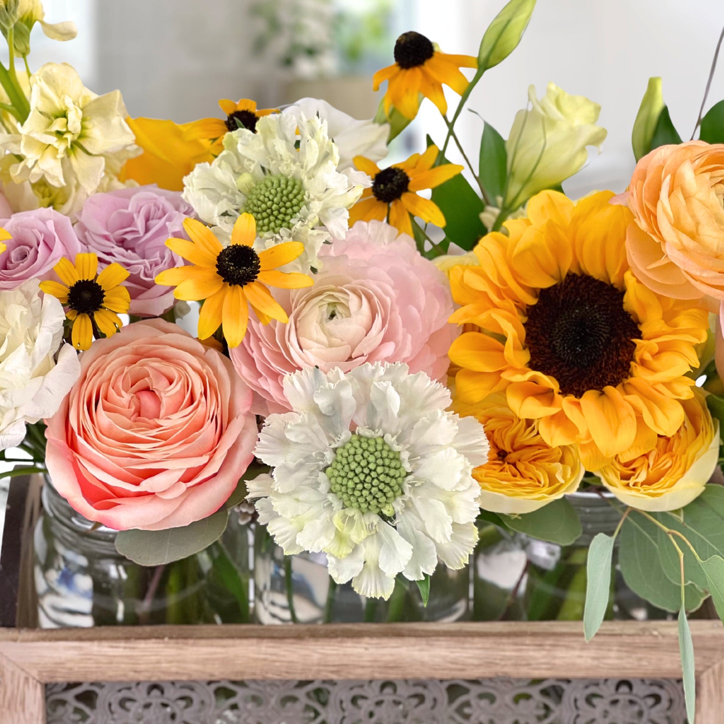summer at the cottage - bud vase set
