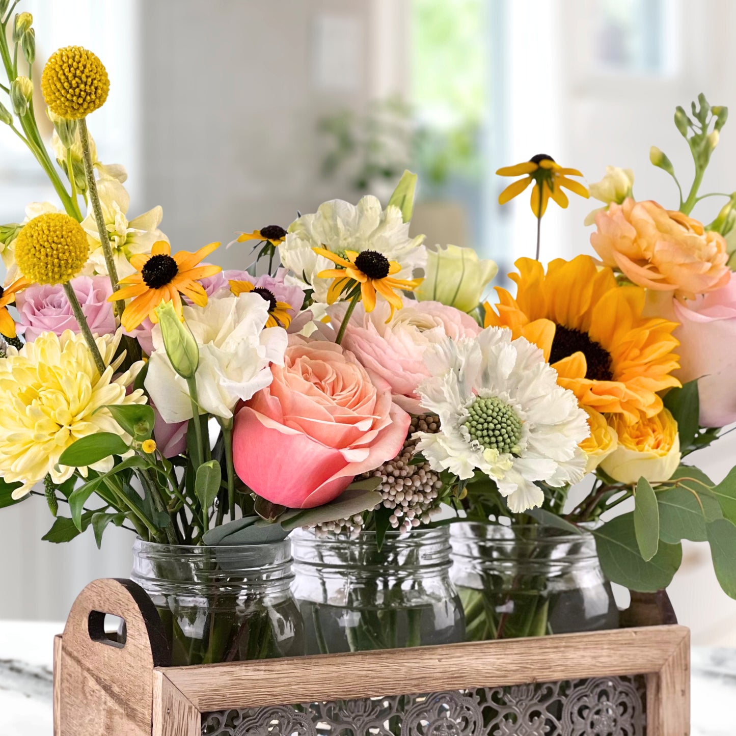 summer at the cottage - bud vase set