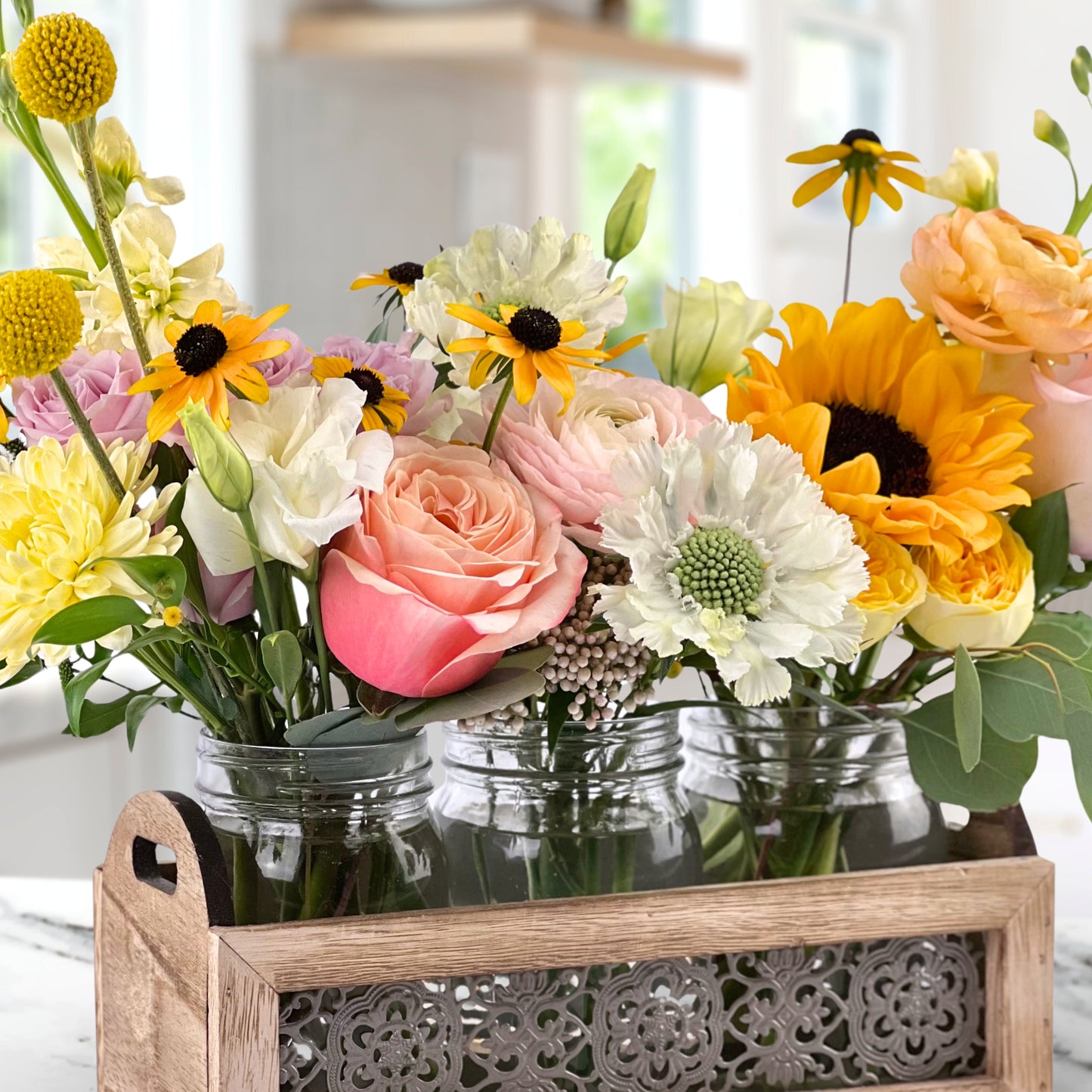 summer at the cottage - bud vase set