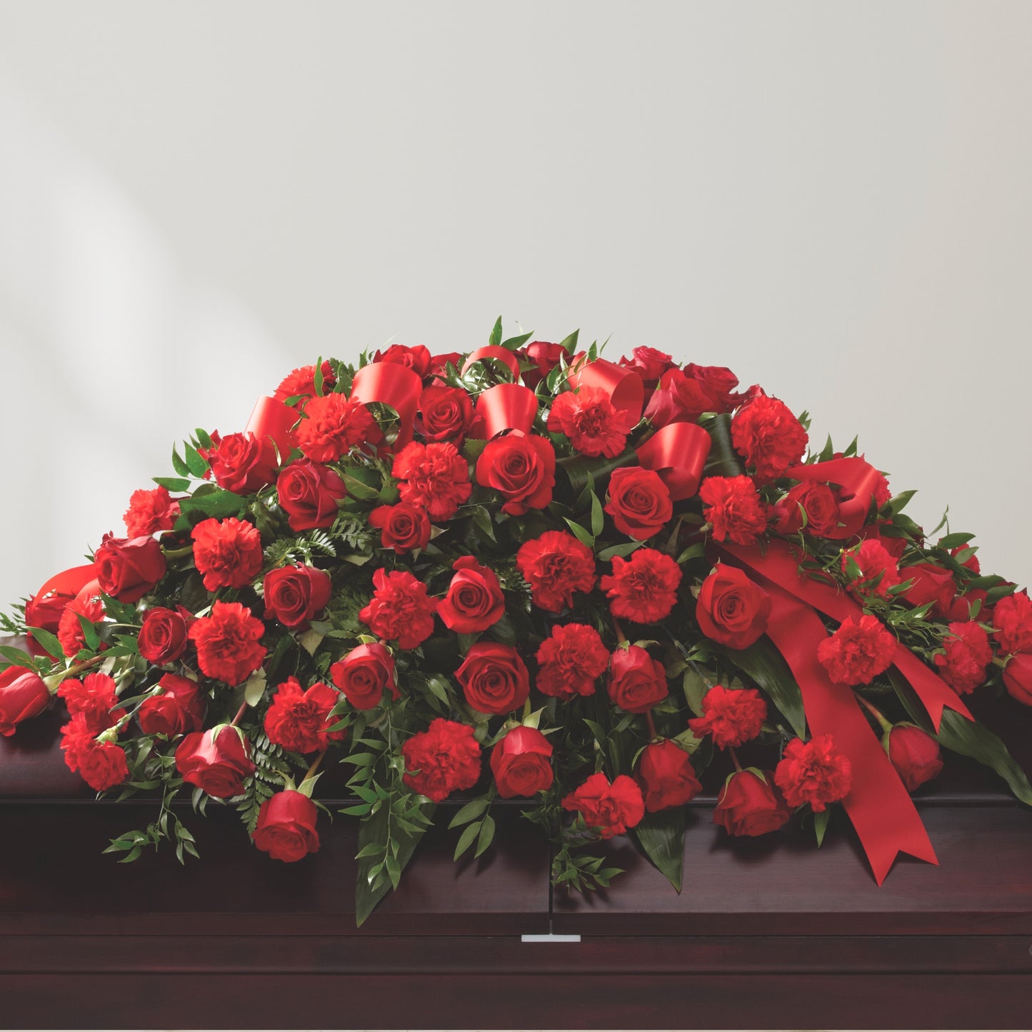 Everlasting Love - Sympathy Casket Spray