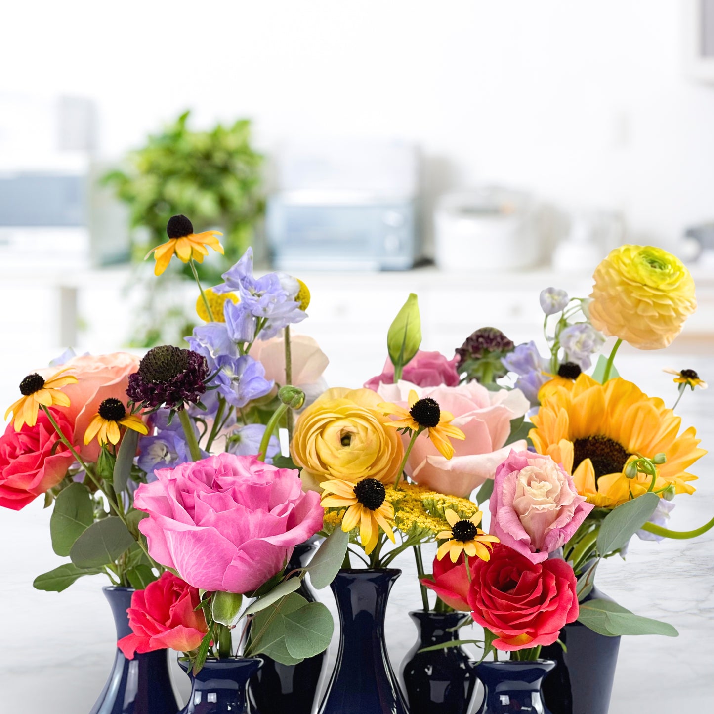 wildflower waltz bud vase