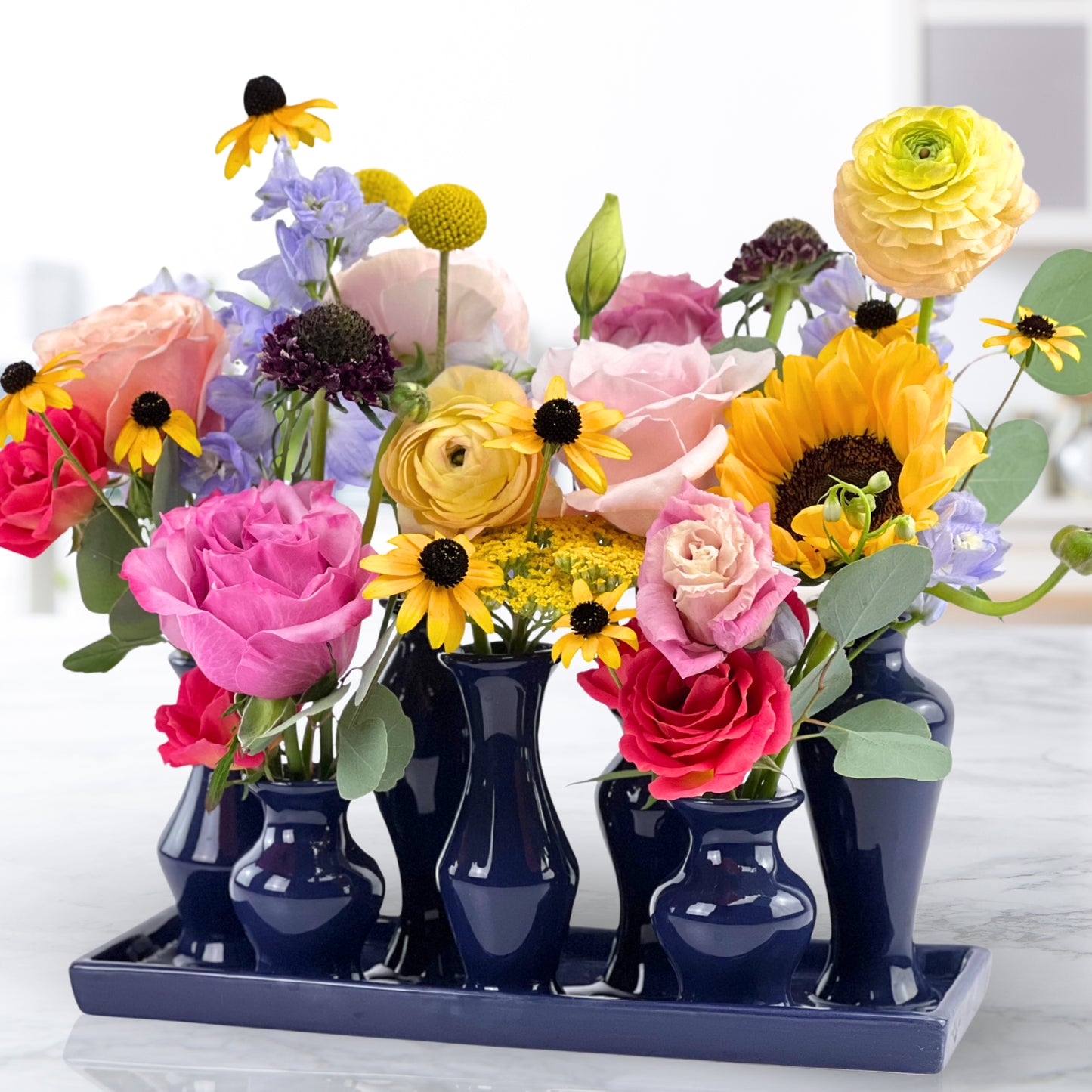 wildflower waltz bud vase