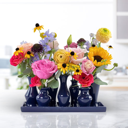 Wildflower Waltz Bud Vase