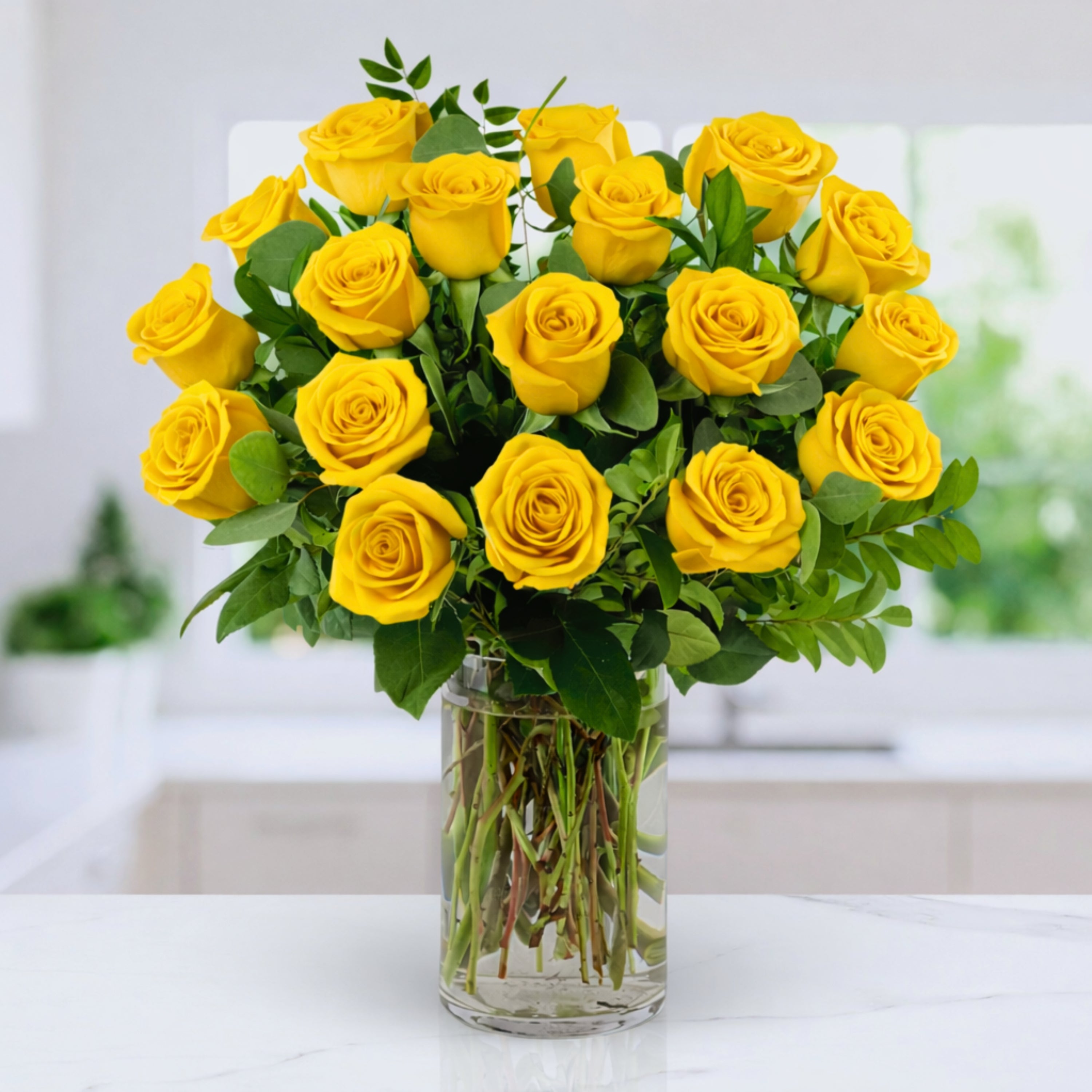 Deluxe: 18 Signature Roses – Twinbrook Floral Design