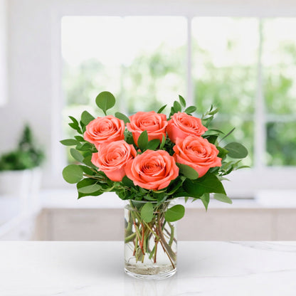 Petite: 6 Signature Roses