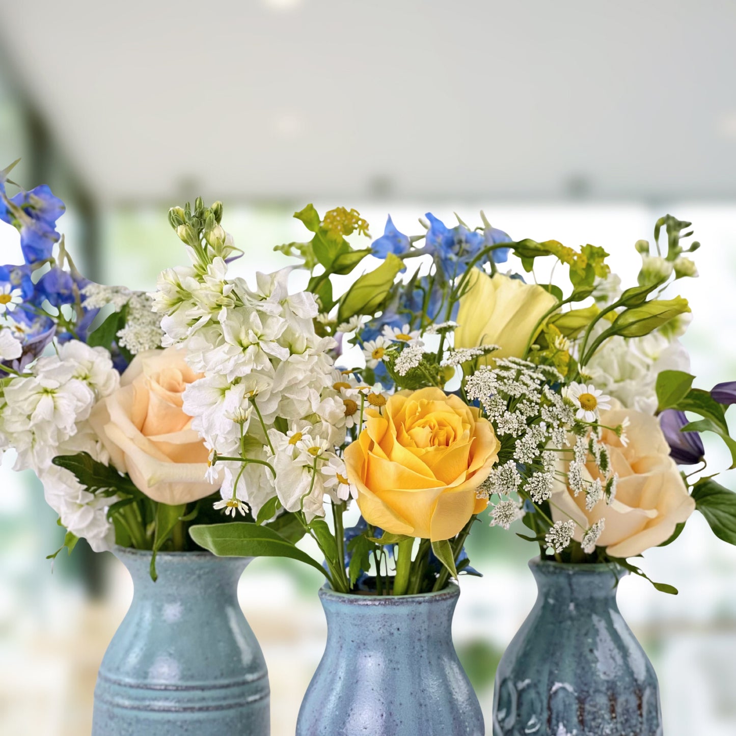country creamery bud vases