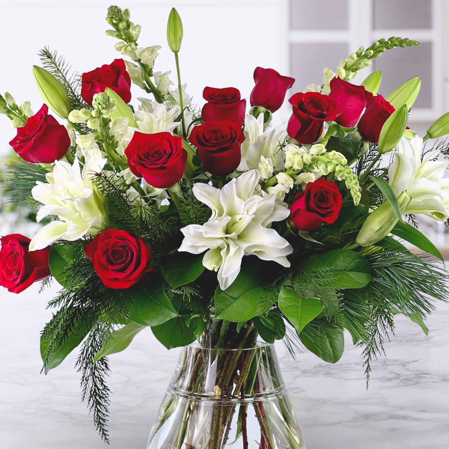 frosted winter elegance