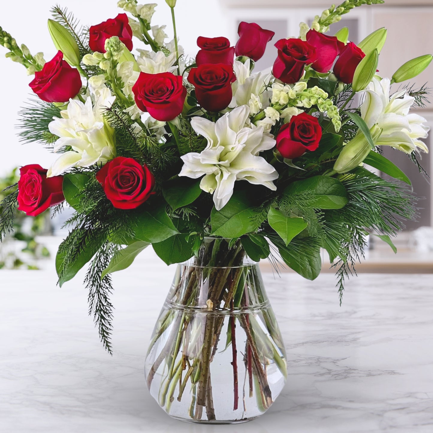 frosted winter elegance