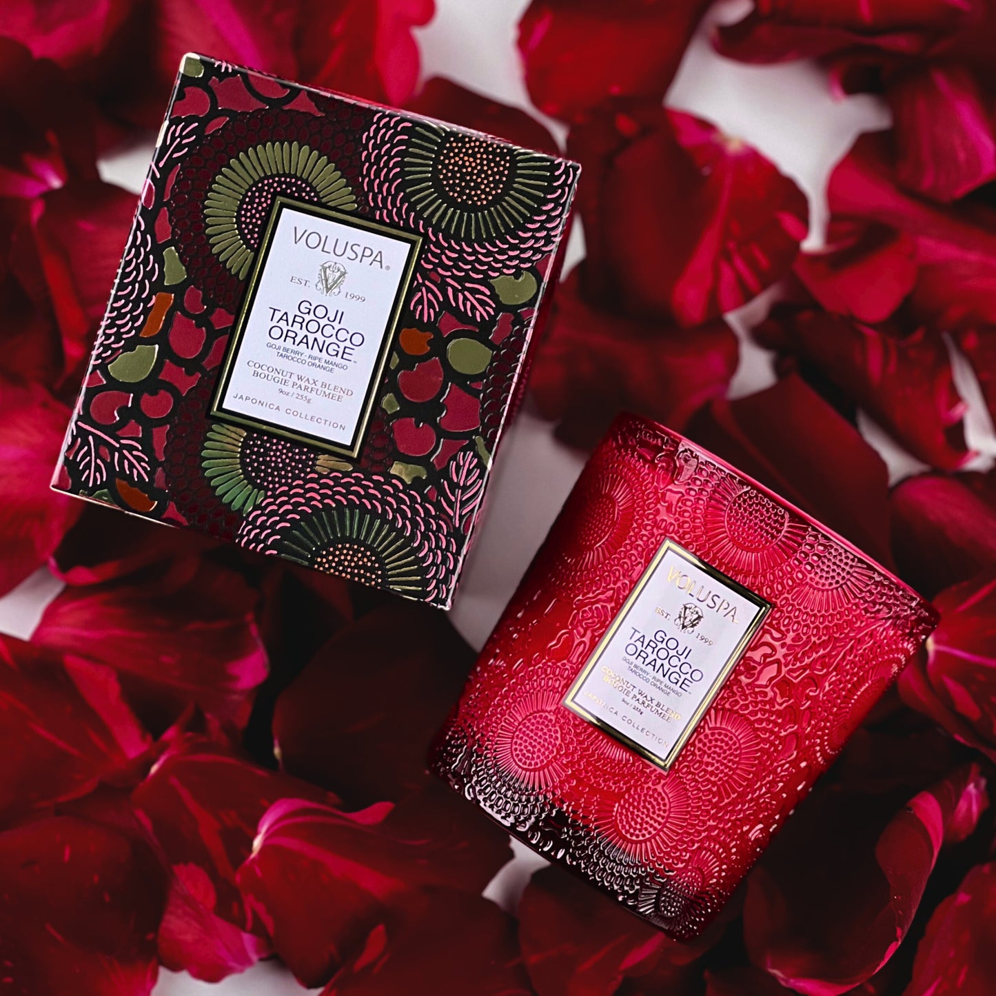 goji tarocco orange - luxe 9oz candle