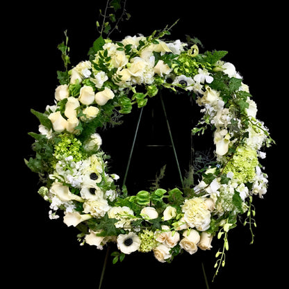 Heavenly Experience - Sympathy Standing Wreath