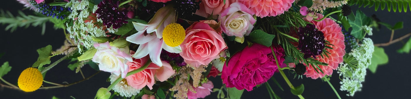 Lush Twinbrook garden-style bouquet