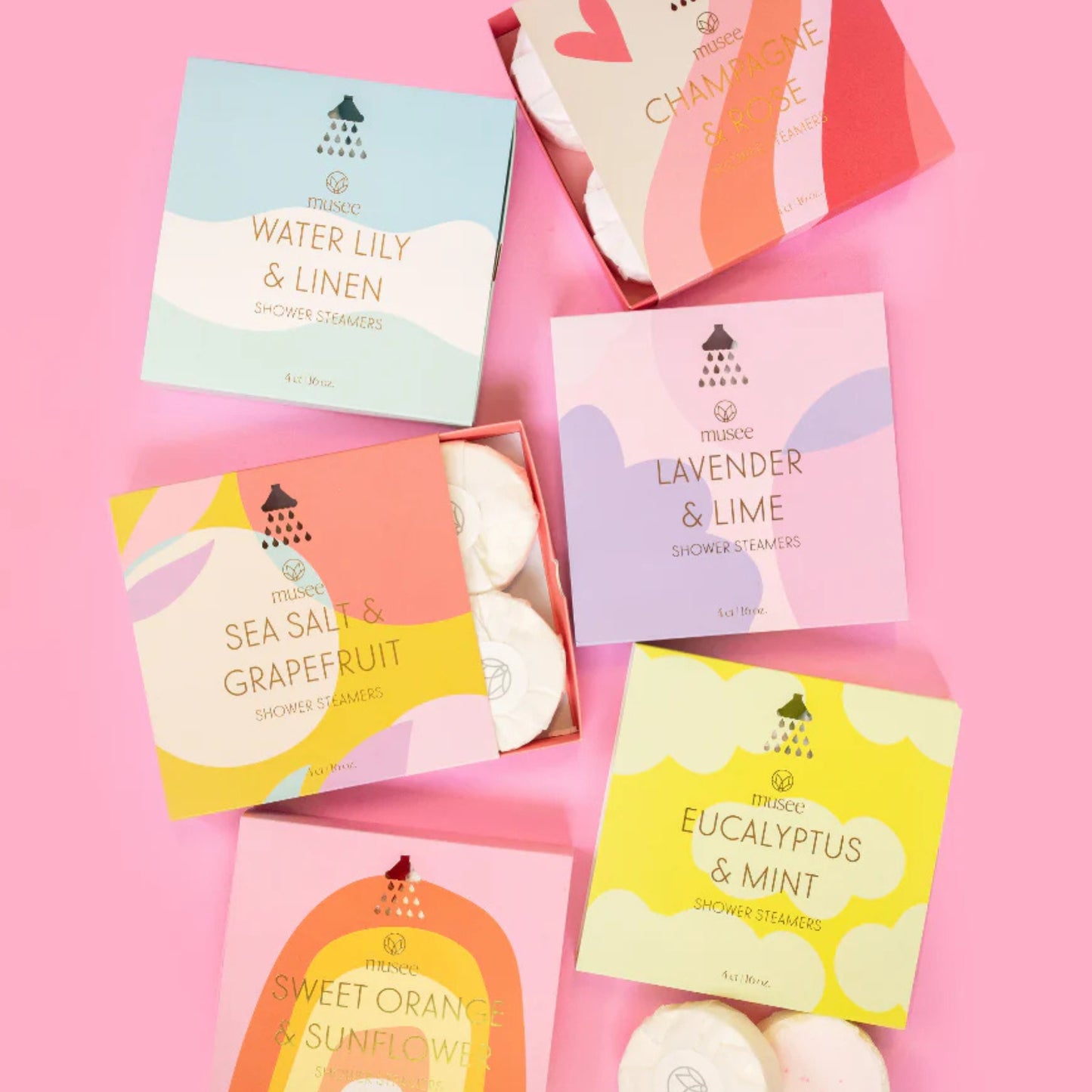 musee shower steamers