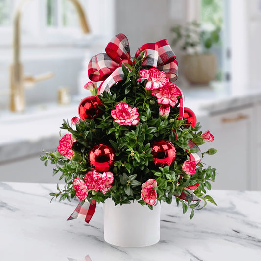 Peppermint Mini Christmas Tree