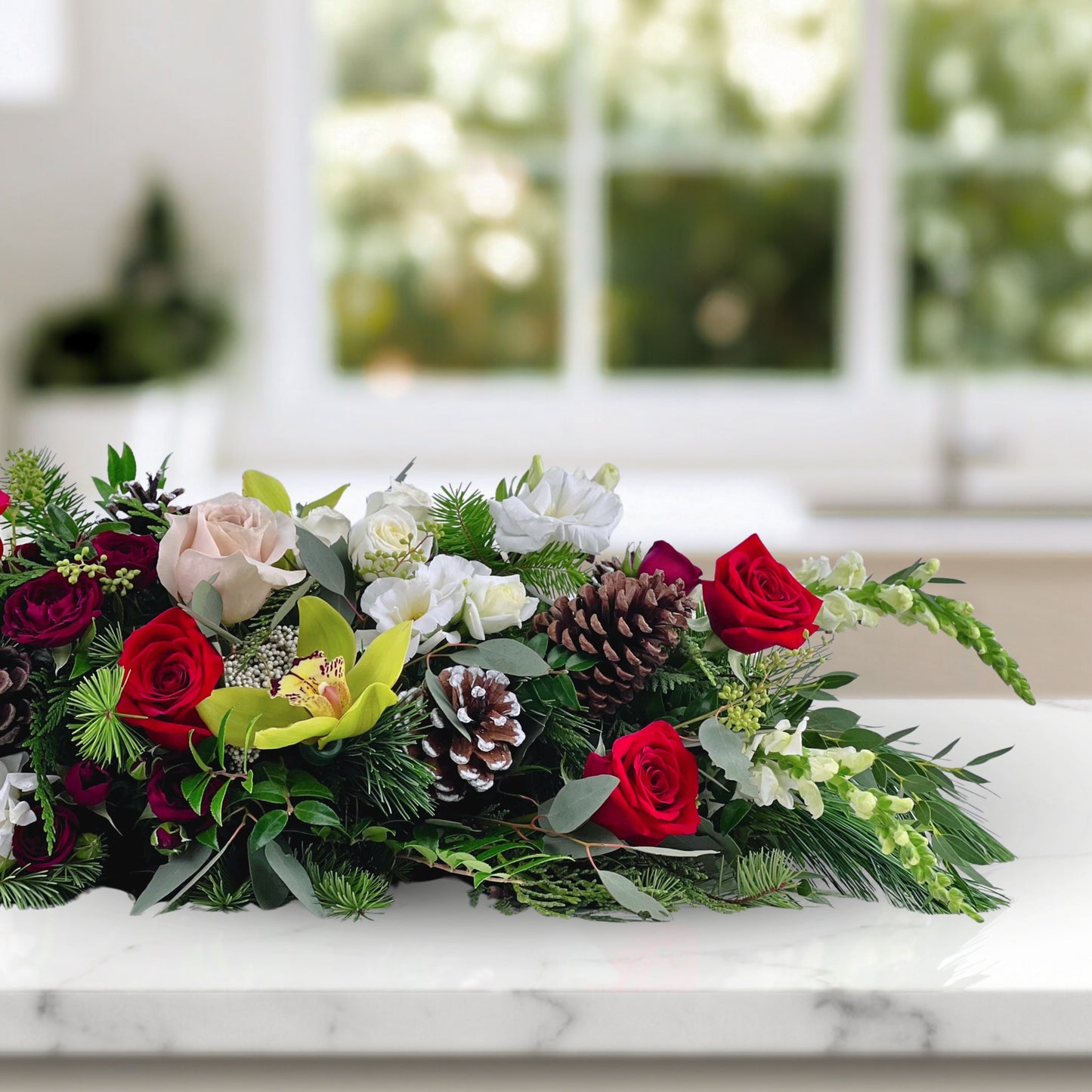 royal christmas centerpiece