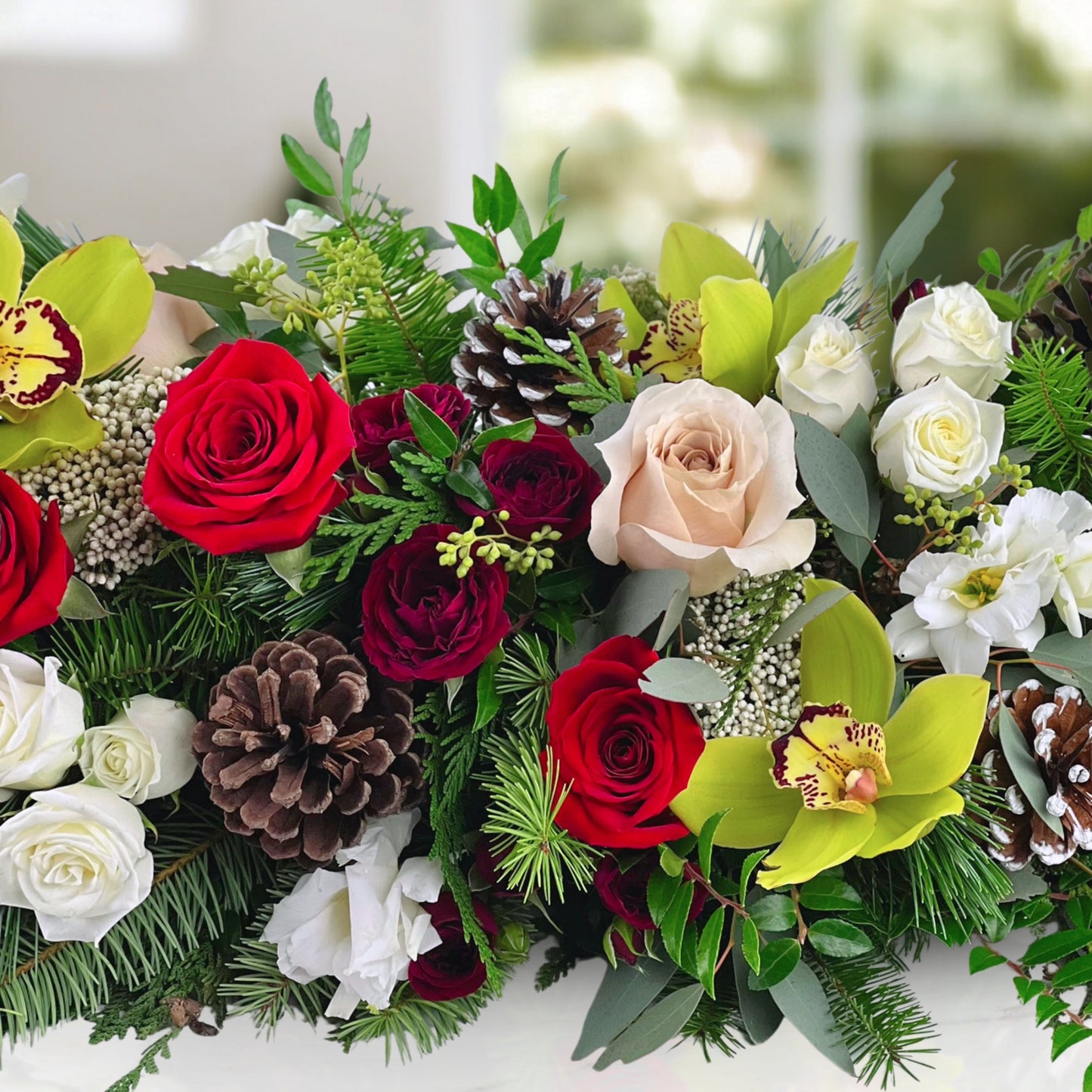 royal christmas centerpiece