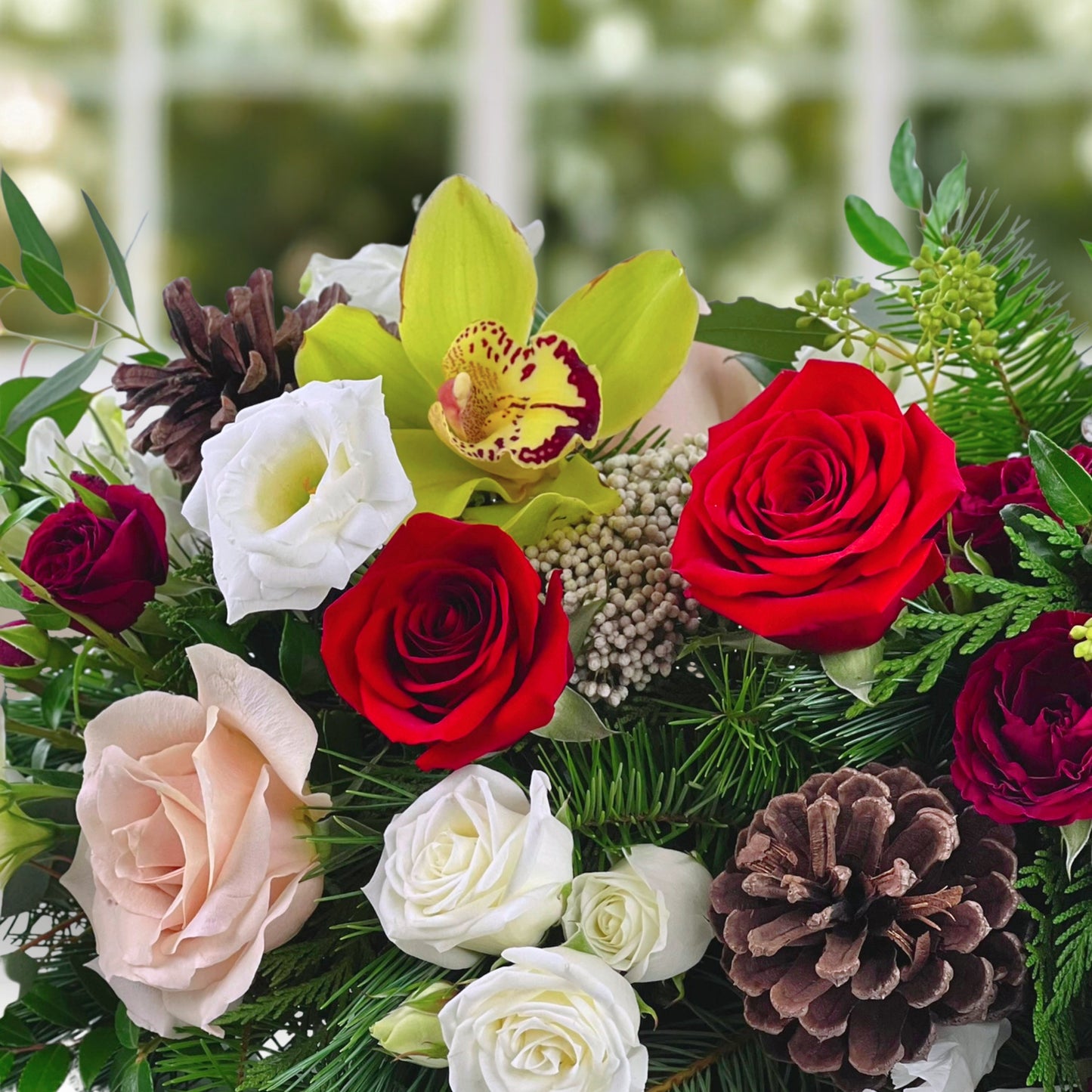 royal christmas centerpiece