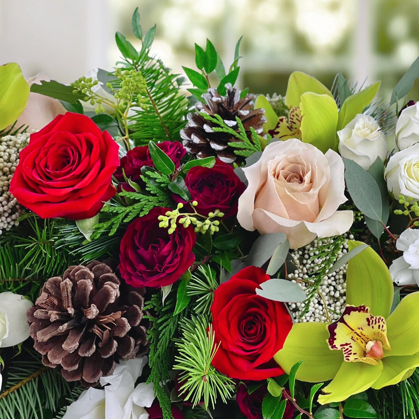 royal christmas centerpiece