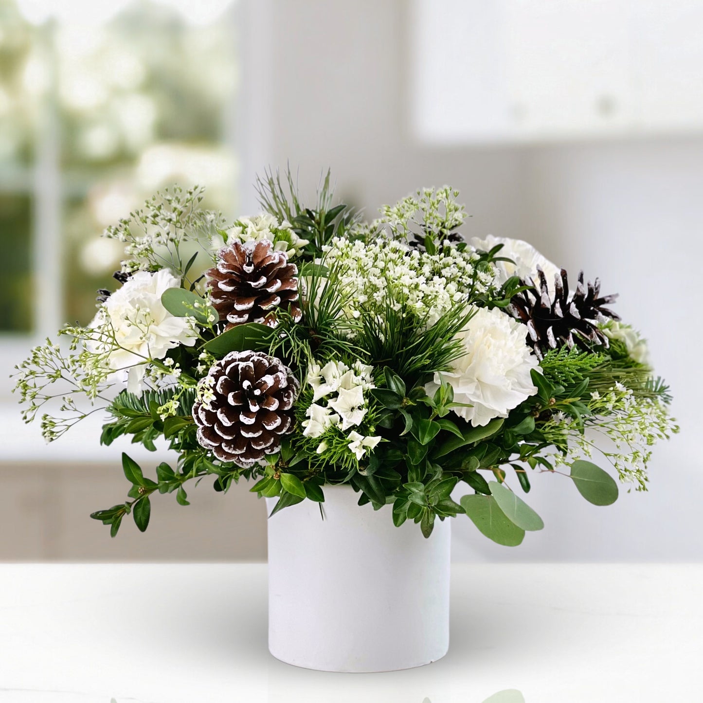 silent night mini centerpiece