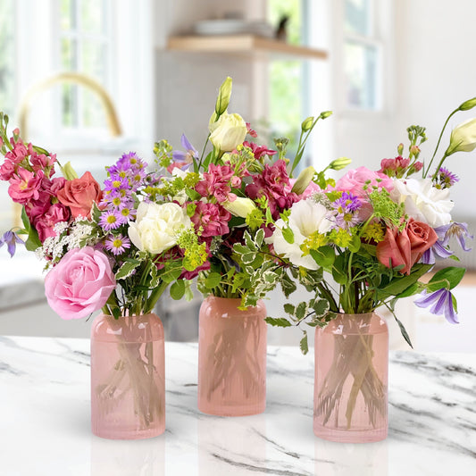 Wild Rosé Bud Vases