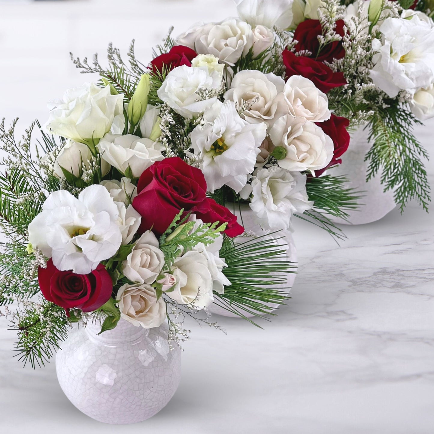 winterberry delight bud vases