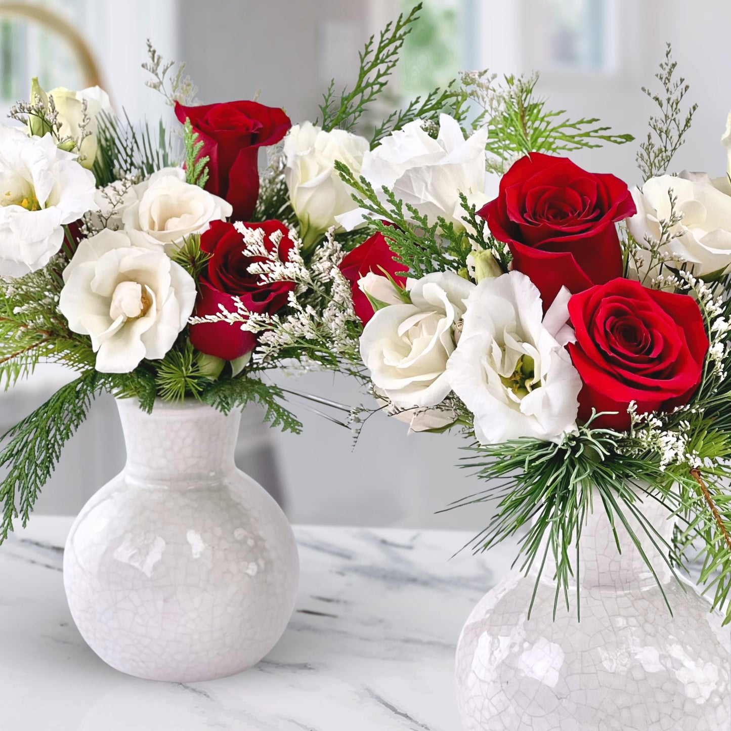 winterberry delight bud vases